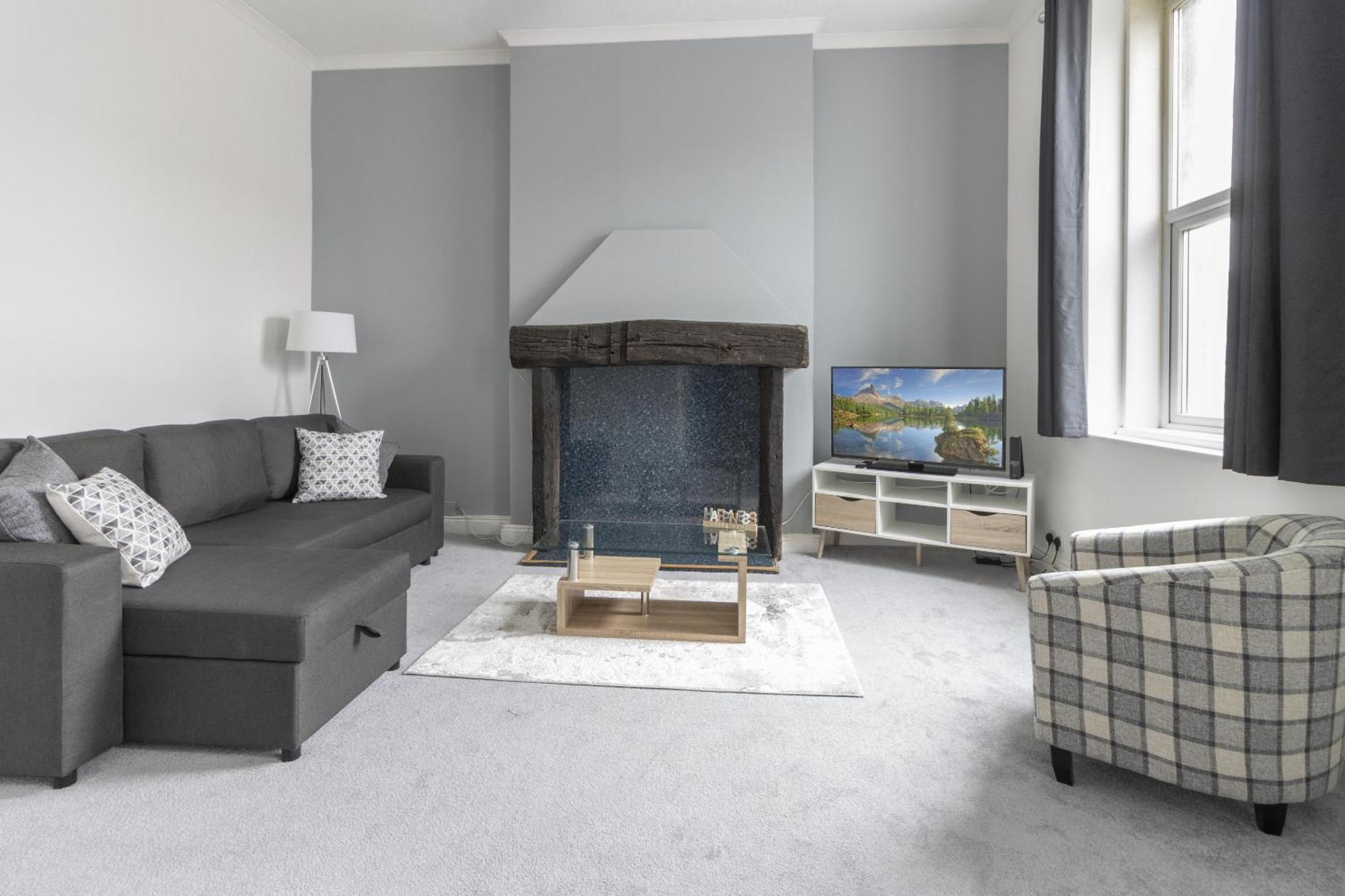 Alexandra - Large 3 Bed Perfect For Contractors, Free Parking, Fast Wifi And Great Value! Apartamento Plymouth Exterior foto